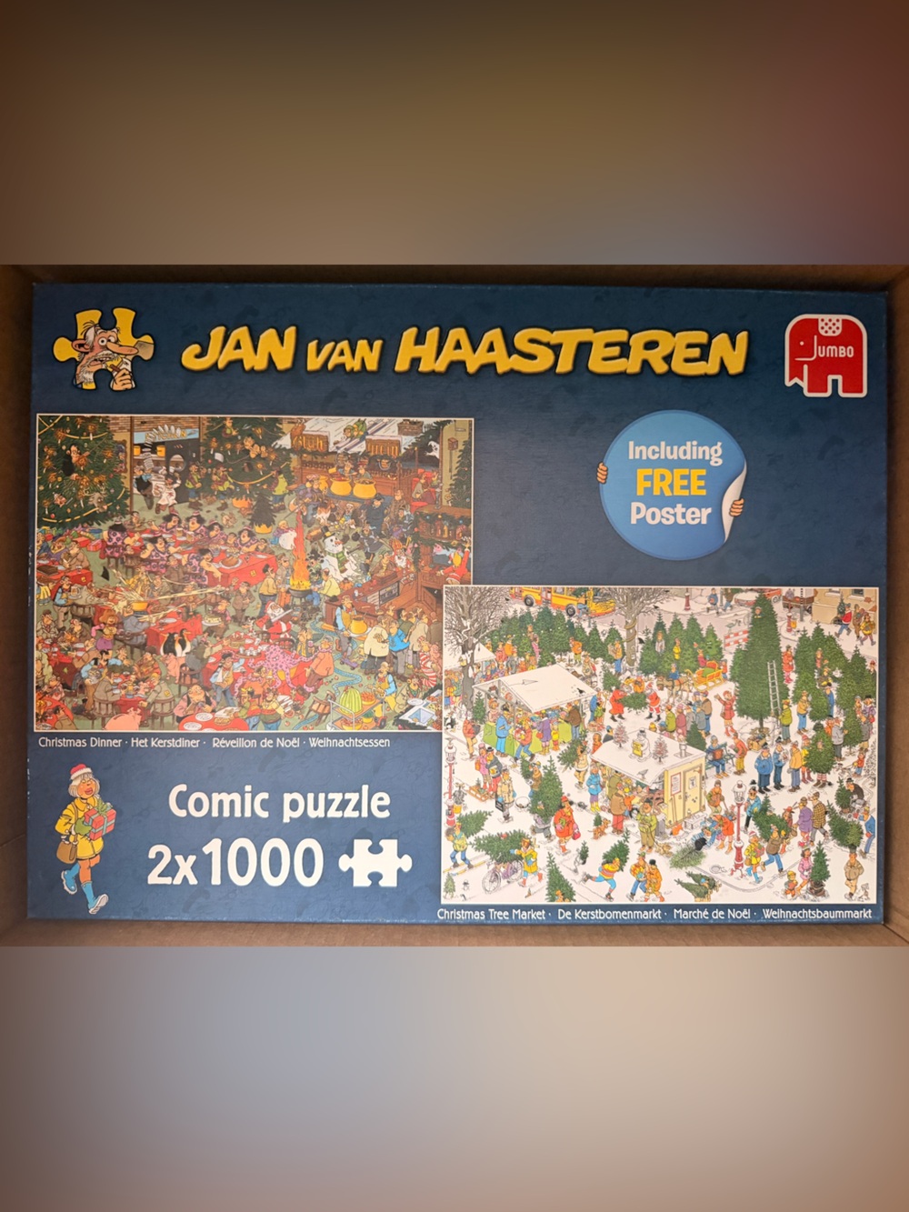 Jan Van Haasteren Comic Puzzle 2x1000 Pieces